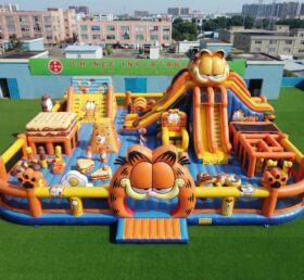 GF3-1462 Надувная игровая площадка в стиле Гарфилд