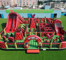 GF3-1483 Надувной игровой комплекс в стиле Леди Баг