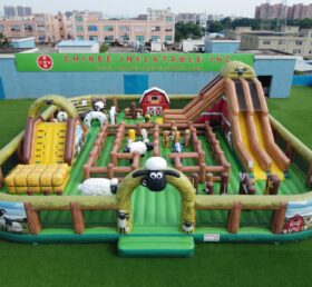 GF3-1507 Надувная игровая площадка в стиле Овечки Шона