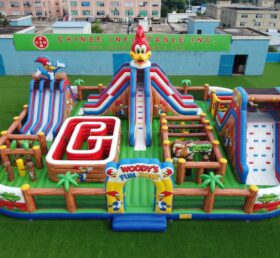 GF3-1528 Надувной игровой площадка в стиле Вуди Вудпекера
