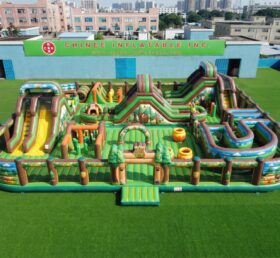 GF3-1536 Парк надувных изделий в тематике «Медведи-ботаники»