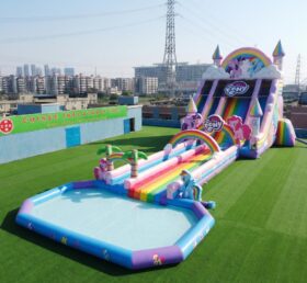 GS2-159 Тематическая надувная водная горка «My Little Pony»