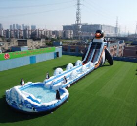 GS2-169 Пингвин Тема Гигантская Надувная Водная Горка