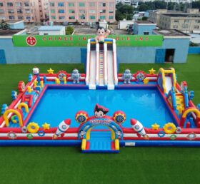 Pool3-850 водный парк-бассейн надувной в стиле Астробоя