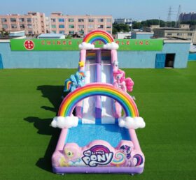 T8-6174 Надувная водная горка в стиле My Little Pony