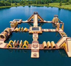 S718 Надувной Водный Парк с Темой Медведя