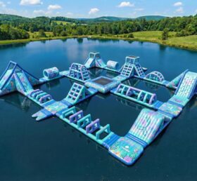 S801 водный парк надувной с тематикой русалки