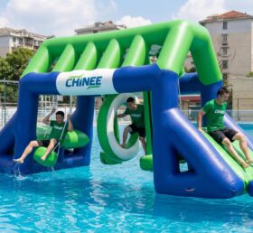 T10-612 Подвесное водное игровое препятствие для парков – Колеблющееся препятствие