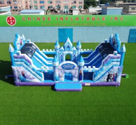 T2-8956 Frozen Theme Inflatable Castle D...