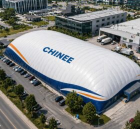 Tent3-101 Большой надувной купольный ледовый каток