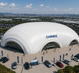 Tent3-102 Большой надувной купольный выставочный шатёр