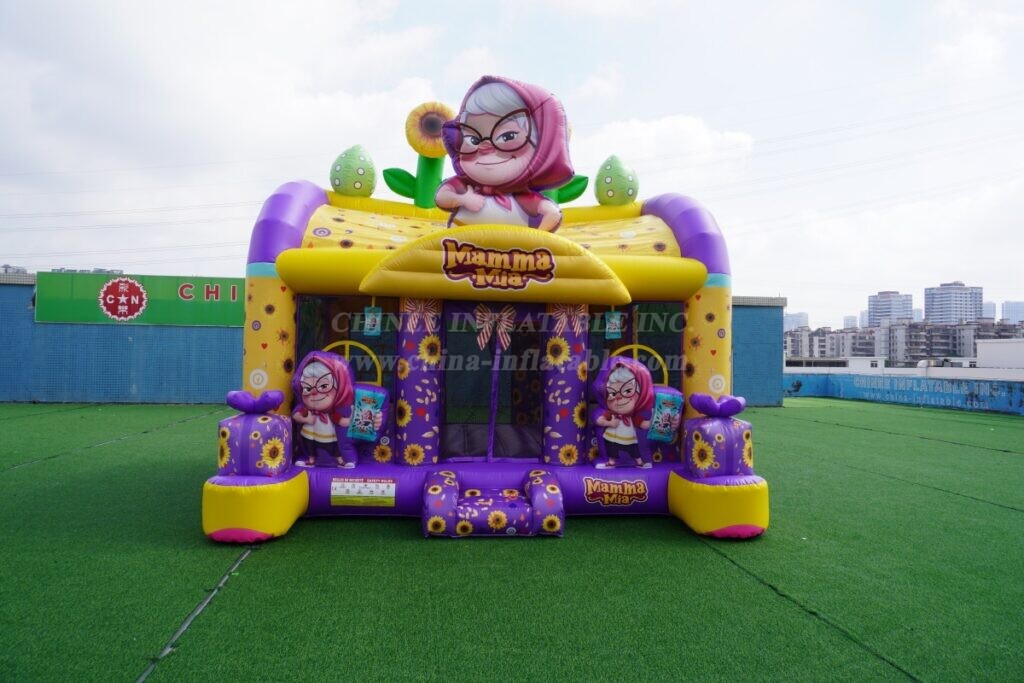 T2-8629B Mamma Mia Themed Inflatable Bouncer