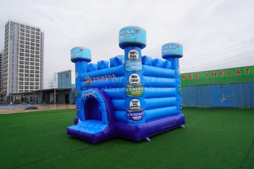 T2-8500 Custom Branded Inflatable Castle