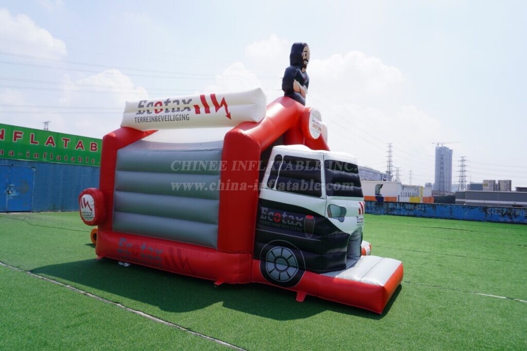 T2-8503 Truck-Themed Inflatable Bouncer